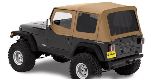 Toldo Suave Jeep Wrangler Yj 5 Ventana Original Smittybilt