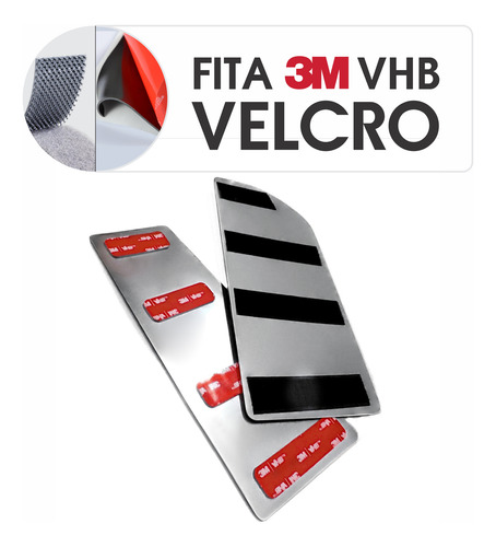 208 Style Turbo 2023- Soleira Ar E Descanso Em Inox