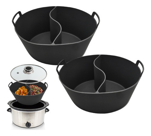 Forros De Cocina Crock-pot, Separador Reutilizable Para Lava