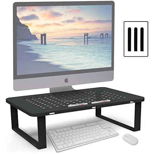 Monitor Stand Riser For Laptop, Computer, Pc, Printer, Mesh