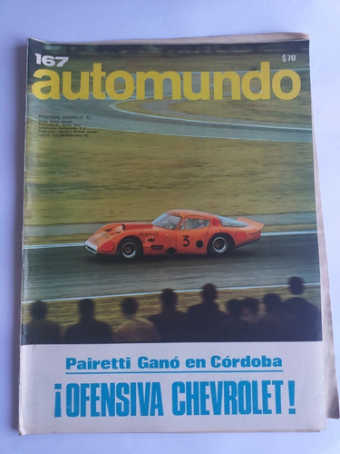Revista Automundo Nro. 167 - Julio 1968 *