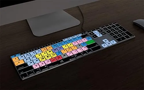 Kb Cubre Teclado Avid Media Composer | Teclado Edición Con Y