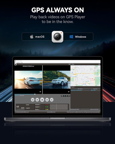 Wolfbox G840s 12 4k Mirror Dash Cam Backup Camera, 2160p...