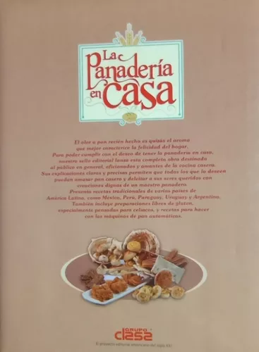 Libro La Panadería En Casa · Recetas Fáciles Y Caseras