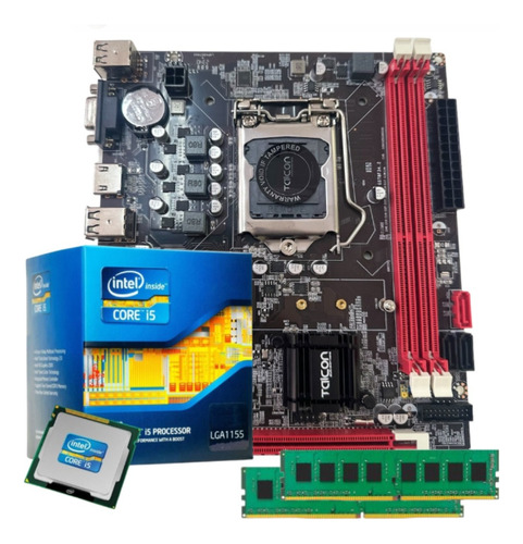 Kit Placa Mãe Processador I5 3.20ghz Memória 16gb Hdmi Nvme