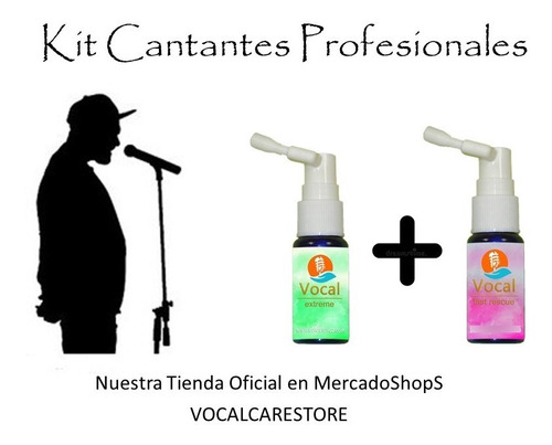 Kit Cantantes Profesionales Extreme + Fast Rescue Vocalcare®