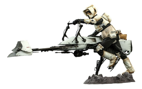 Scout Trooper & Speeder Bike 1/6 Mandalorian Hot Toys Tms017