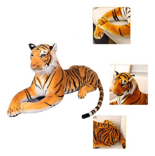 Muñeca De Tigre Sentada Para Decoración De Zoológico, Ti [u]