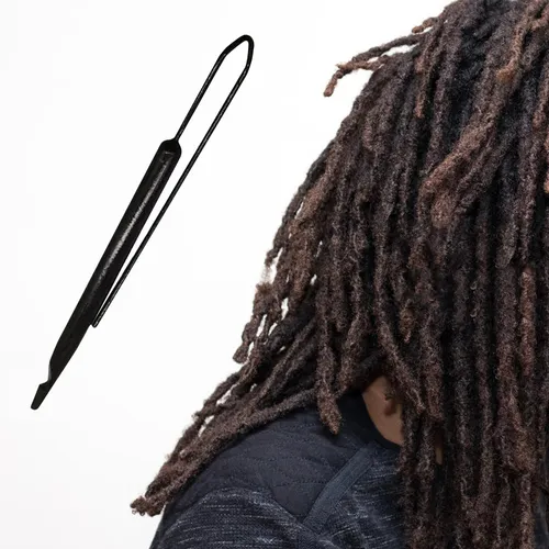 6 Gancho De Ganchillo Para Rastas, Aguja Para Hacer Cabello,