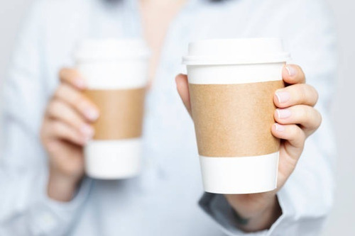 Imagen 3 de 8 de Vaso Polipapel 12 Oz Con Tapa X 100un //palermo Fac A