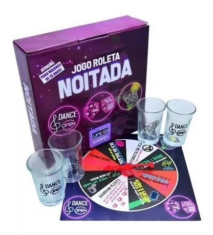 Roleta De Drinks Jogos Divertido 18+ Bebida Shot Brincadeira - Art