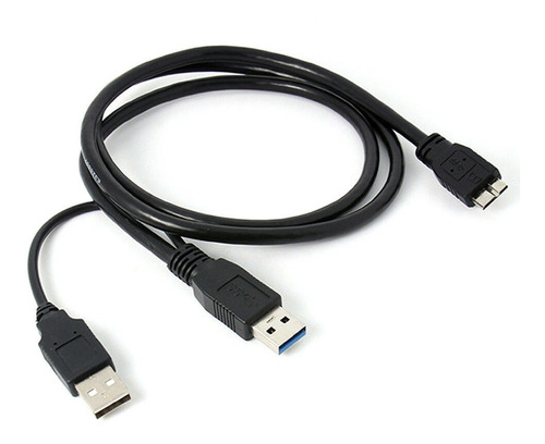 Cable Usb 3.0 Micro Usb 3.0 Disco Duro Wii U 90cm