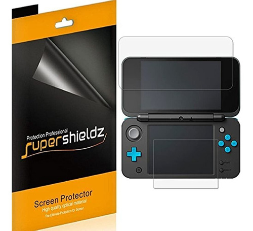 Nintendo 2ds Xl Protector De Visualizacion 3pack Supershiel
