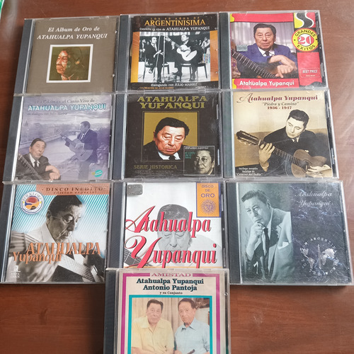 Atahualpa Yupanqui. Lote De 10 Cd Originales. 