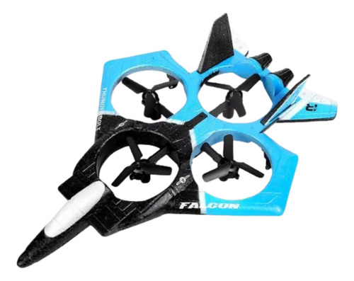 Dron Aircraft V22 Controlador Con La Mano Giro 360 Grados Negro