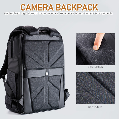Mochila K&f Concept Beta Para Cámara De Fotos Y Vídeo De 20l