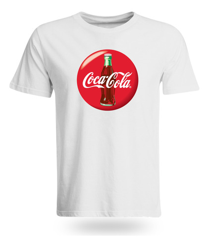 Camisetas Cocacola Roja Unisex Adultos