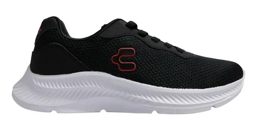 Tenis Charly Choclo Color Negro Blanco Rojo 1086362 Cuotas