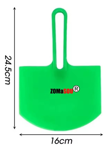 Espátula Redonda Forma De Arco Espátula Curva Pintura Verde