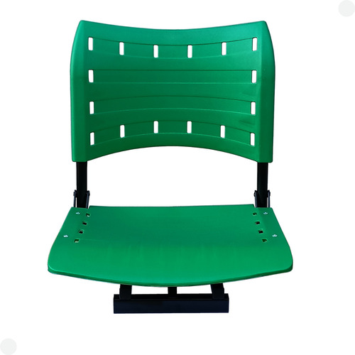 Cadeira Para Barco De Pesca Giratória Prática Dobrável Verde