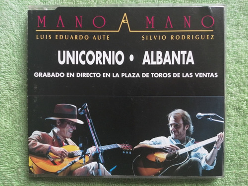 Eam Cd Single Silvio Rodriguez Y Luis Eduardo Aute Unicornio