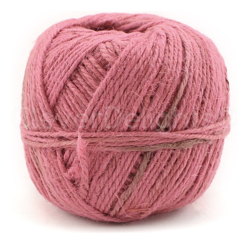 Cleverdelights Rustico Rosa Yute Twine 50 Yards 2 Mm Natural