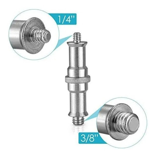 Neewer 10 piezas Estándar De 1/4 a 3/20.3 cm Tornillo De Ros