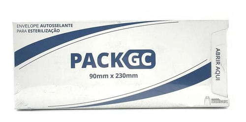 Imagem 4 de 4 de Envelope Para Autoclave Auto Selante 9 X 23mm Packgc 200 Un