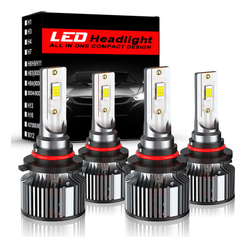 Kit De Camionetas Focos Led 9005 9006 Para Chevrolet C1500 9