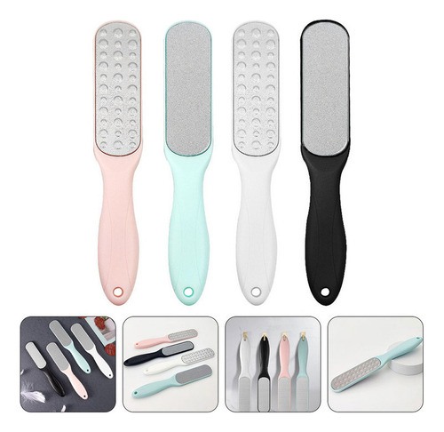 Juego De 4 Piezas De Lima Para Pies Exfoliante De Metal