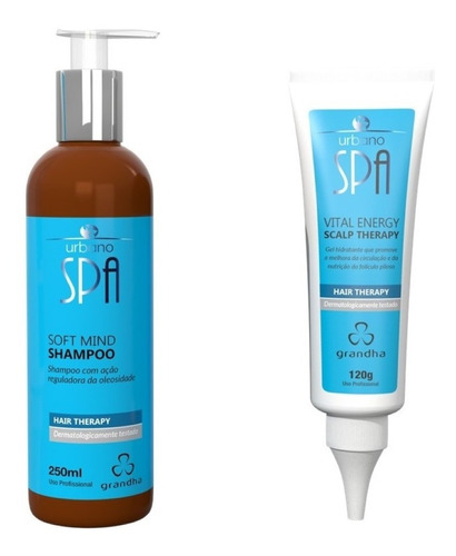 Grandha Urbano Spa Soft Mind Shampoo E Vital Energy