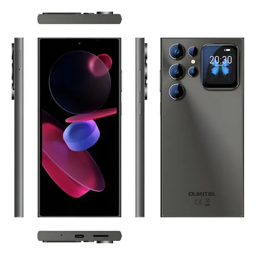 Oukitel C62(4gb/128gb)capa 5150mah + Nfc Preto Preto Oukitel