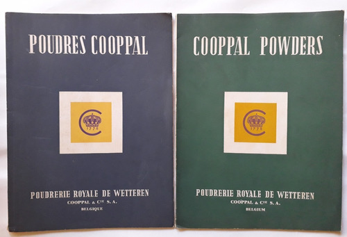 Cooppall Poudres Powders C1950 Catalogo Fca Municion Polvora