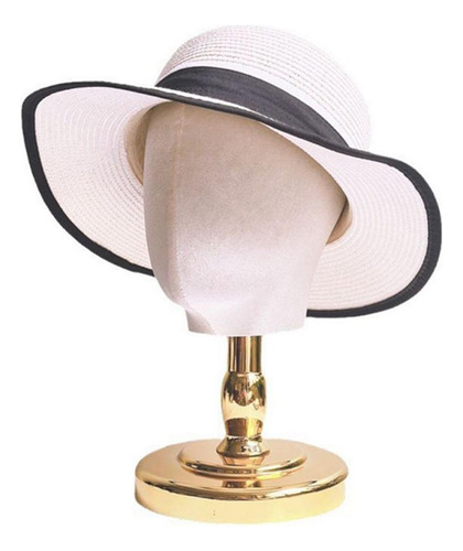 Soporte Para Guardar Pelucas, Base Resistente Soporte Dorado