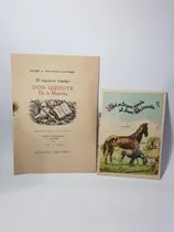 Comprar Antiguos Libros Don Quijote De La Mancha X 2 Raros Mag 56069