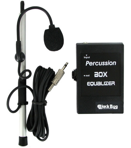 Microfone Captador P/ Pandeiro E Percussão Black Bug Mp-1000