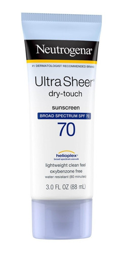 Protector Solar Neutrogena Ultra Sheer Spf 70 (88ml)