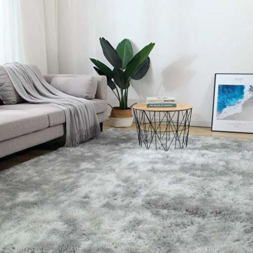 5x7 Alfombras De Area Gris Para Sala De Estar, Dormitorio,