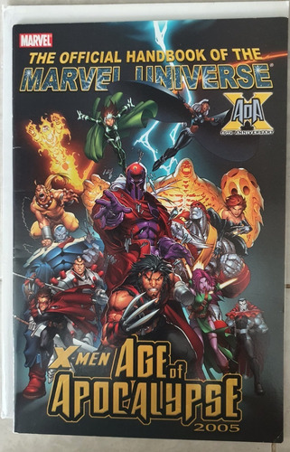 Handbook Of The Marvel Universe X-men Age Of Apocalypse 2005