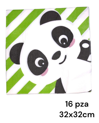 Servilleta Para Fiesta De Tema De Panda