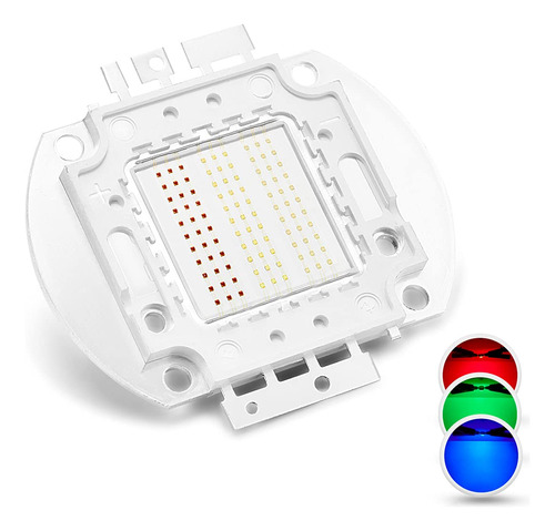 Chip Led De Alta Potencia De 100w., 100.00watts, 34.0 Volts