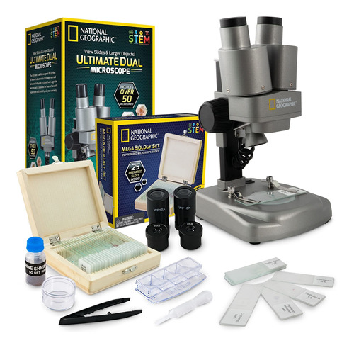 National Geographic Kit Científico De Microscopio, Microsc.