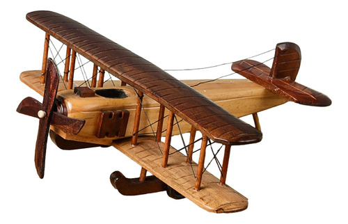 Modelo De Avión Artesanal, Decoración De Avión Estilo C