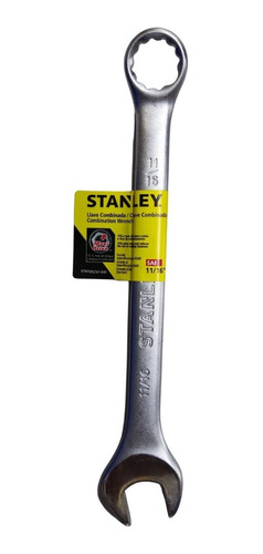 Llave Combinada Básica Sae Cwb 11/16 PLG Stanley