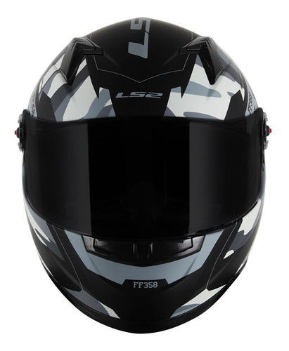Imagem 4 de 7 de Capacete Ff358 Tank Camo Ls2 | Abs Peso ± 1.500g