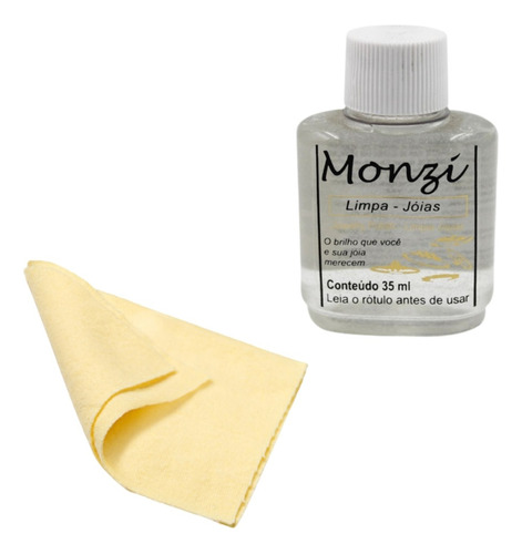 Flanela Mágica 9 Flanelas + 1 Limpa Ouro Monzi 35ml