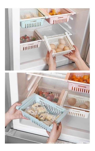 Pack De 5 Bandejas Expandible Refrigerador Organizador 