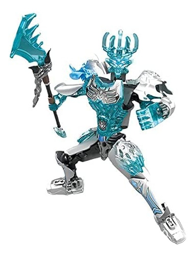 Jkyp Bioquímico Guerrero Bionicle Ice Battle Action Figuras
