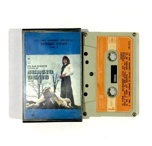 Sergio Denis - Grandes Éxitos 2 - Cassette Original 1977