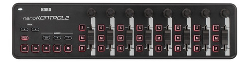 Korg Nano Kontrol 2 Controlador 8 Faders 8 Pot Color Negro